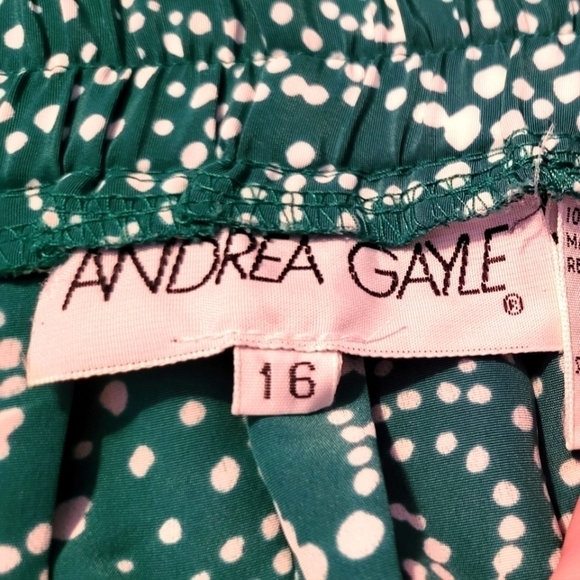 Vintage Floral Pattern Pleated Midi Skirt Size 16 - Picture 5 of 7